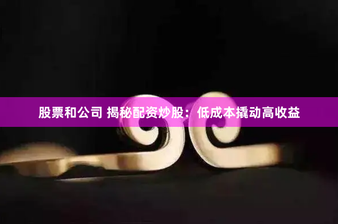 股票和公司 揭秘配资炒股：低成本撬动高收益